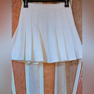 White school girl skirt from Shein. Size P XS